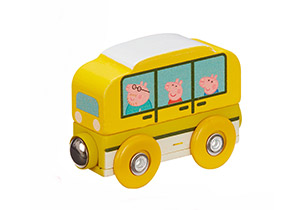 Peppa Pig Wooden Mini Vehicles
